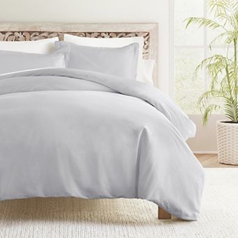 Home Collection Cotton Duvet Cover & Comforter Insert Set