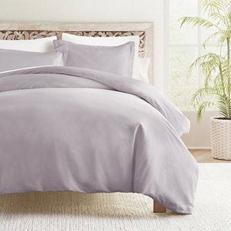 Home Collection Cotton Duvet Cover & Comforter Insert Set