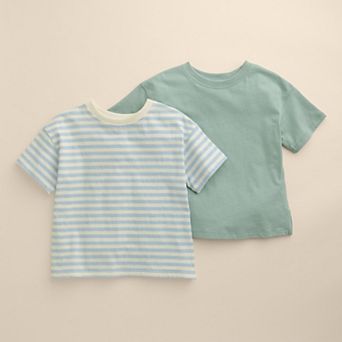 Kids 4-12 Little Co. by Lauren Conrad 2 pk Relaxed Short Sleeve Tee Set