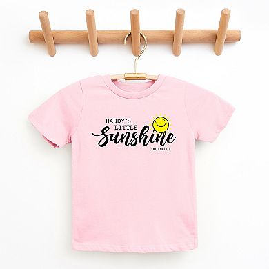 The Juniper Shop SmileyWorld Daddy's Little Sunshine Youth Short Sleeve Tee
