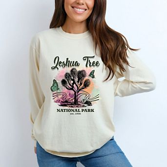 Simply Sage Market Joshua Tree National Park EST. 1936 Garment Dyed Long Sleeve