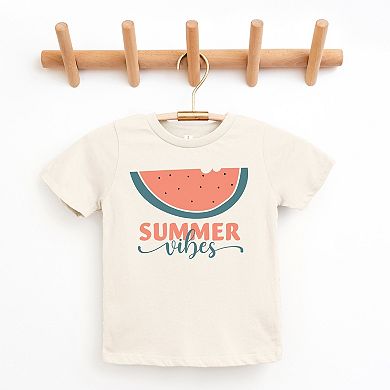 The Juniper Shop Boho Summer Vibes Watermelon Youth Short Sleeve Tee