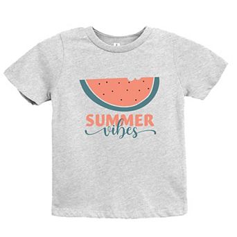 The Juniper Shop Boho Summer Vibes Watermelon Youth Short Sleeve Tee