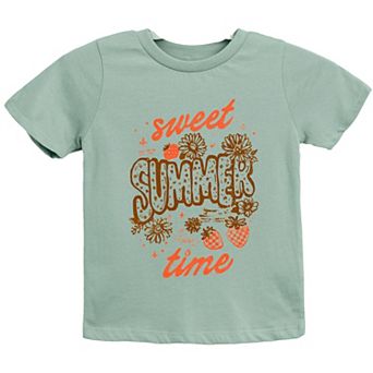 The Juniper Shop Sweet Summer Time Strawberry Youth Short Sleeve Tee