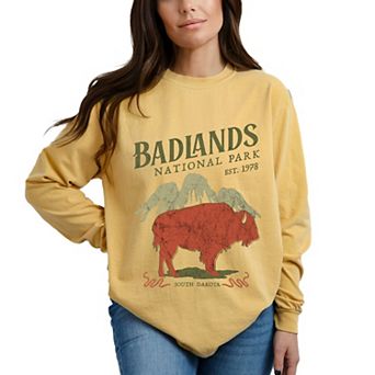 Simply Sage Market Badlands National Park Est. 1978 Garment Dyed Long Sleeve
