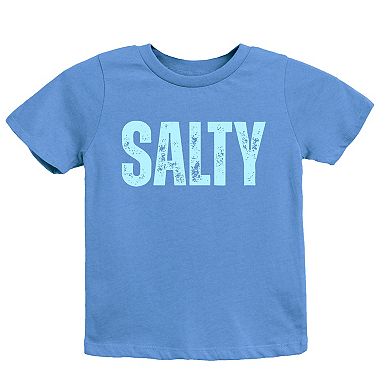 The Juniper Shop Salty Block Distressed Youth Short Sleeve Tee