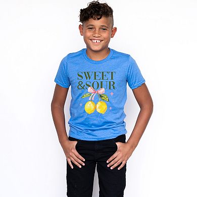 The Juniper Shop Sweet & Sour Lemon Youth Short Sleeve Tee