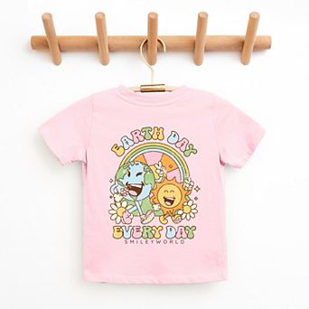 The Juniper Shop SmileyWorld Earth Day Every Day Youth Short Sleeve Tee