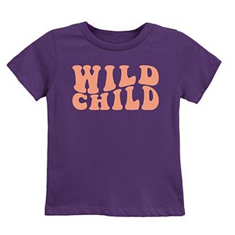 The Juniper Shop Wild Child Wavy Youth Short Sleeve Tee