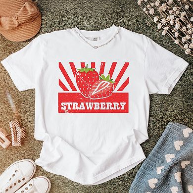 Simply Sage Market Strawberry Rays Garment Dyed Tee