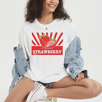 Simply Sage Market Strawberry Rays Garment Dyed Tee