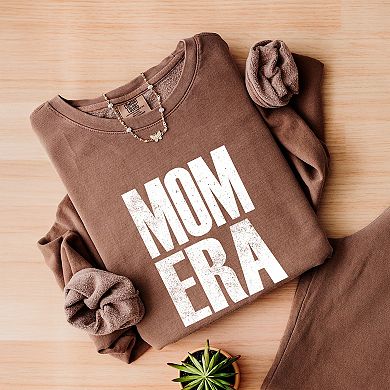 Simply Sage Market Mom Era Distressed Lightweight Garment Dyed Sweatshirt