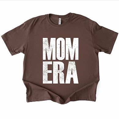 Mom Era Distressed - Women's Heavyweight Graphic T-Shirt