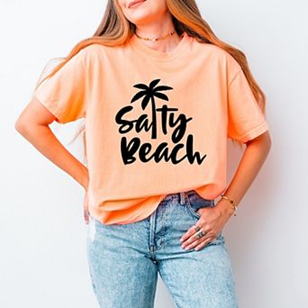 Simply Sage Market Salty Beach Garment Dyed Tee