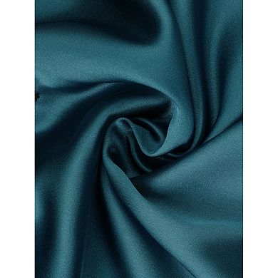 Women's Sleepdress Satin Silky Fishtail Hem Cowl Neck Sleeveless Spaghetti Strap Midi Nightgown