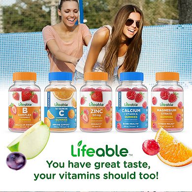 Lifeable® Sugar Free Vitamin D 5,000 IU Gummies - Bone Health And Immunity - 60 Gummies