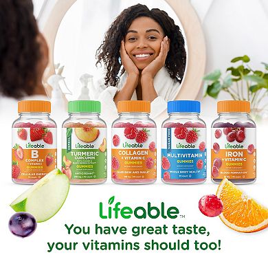 Lifeable® Sugar Free Biotin 5,000 mcg Gummies - Hair, Skin And Nails - 60 Gummies