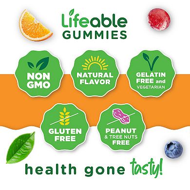 Lifeable® Prenatal Multivitamin Gummies - Healthy Pregnancy - 60 Gummies