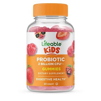 Lifeable® Probiotics for Kids 2 Billion CFU Gummies - Digestive And Immune - 60 Gummies