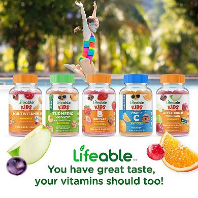 Lifeable® Sugar Free Vitamin B12 for Kids 1,000 mcg Gummies - Energy, Mood - 60 Gummies