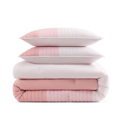 Gaiam Percale 3-pc. Microfiber Moisture-Wicking Comforter Set with Shams