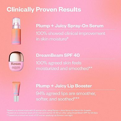 Plump + Juicy Makeup Prep Skincare Set