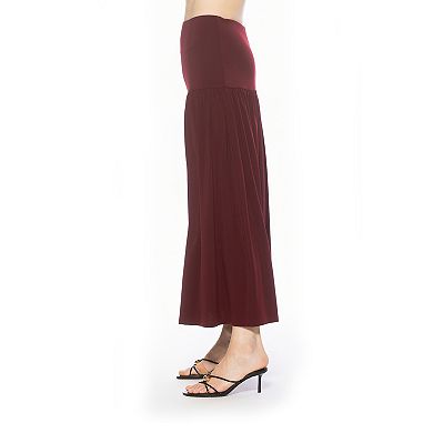 Women's ALEXIA ADMOR Full Sweep Dropped Waist Skirt