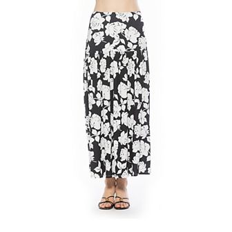 Women's ALEXIA ADMOR Full Sweep Dropped Waist Skirt
