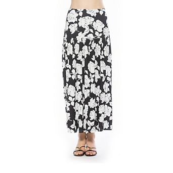 Women's ALEXIA ADMOR Full Sweep Dropped Waist Skirt