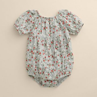 Baby Girl Little Co. by Lauren Conrad Puff Sleeve Bubble Bodysuit