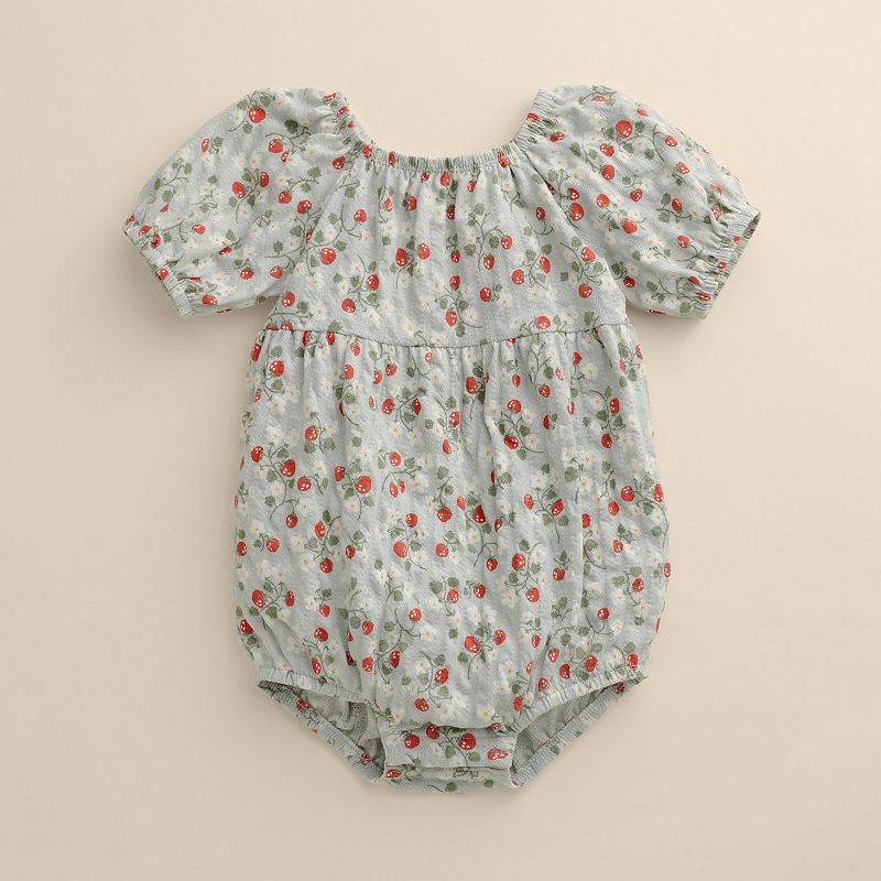Baby Girl Little Co. by Lauren Conrad Puff Sleeve Bubble Bodysuit, Girl's, 