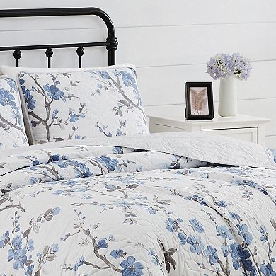 Cannon Kasumi Floral Quilt Set