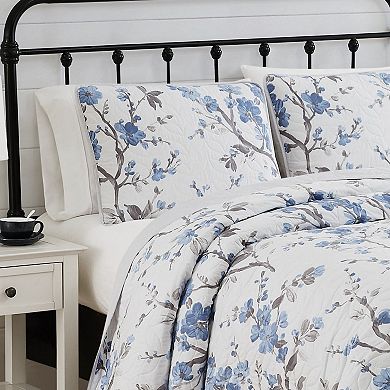 Cannon Kasumi Floral Quilt Set