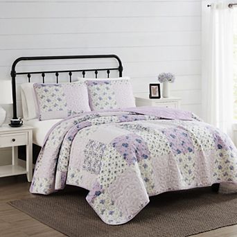 Cannon Elissa Patchwork Quilt Set