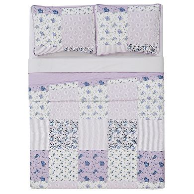 Cannon Elissa Patchwork Quilt Set