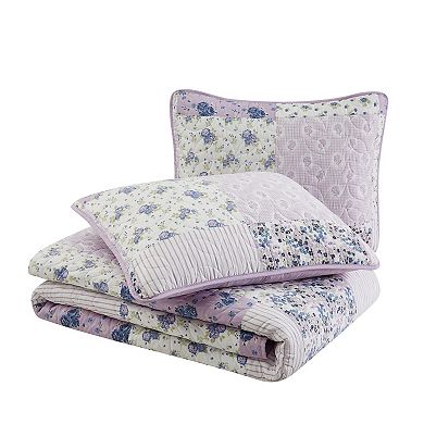 Cannon Elissa Patchwork Quilt Set
