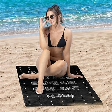 Def Leppard “Pour Some Sugar On Me” Beach Towel