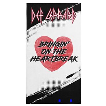 Def Leppard “Bringin' On the Heartbreak” Beach Towel