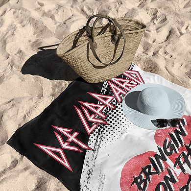 Def Leppard “Bringin' On the Heartbreak” Beach Towel