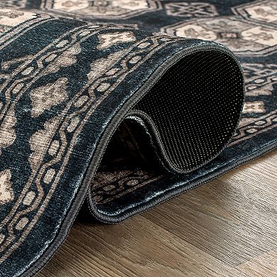 World Rug Gallery Transitional Moroccan Washable Non-Slip Rug
