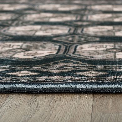 World Rug Gallery Transitional Moroccan Washable Non-Slip Rug
