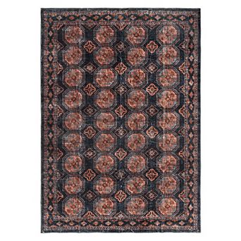World Rug Gallery Transitional Moroccan Washable Non-Slip Rug