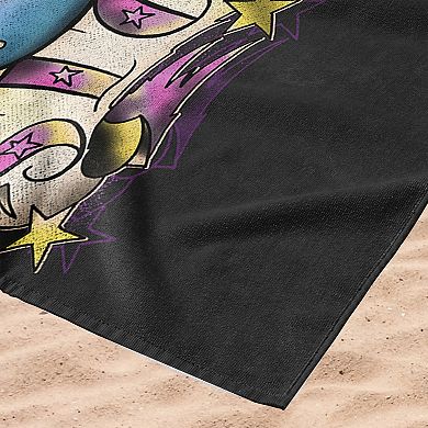The Rolling Stones Tattoo Rainbow Beach Towel