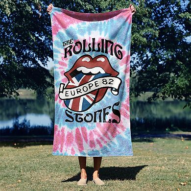 The Rolling Stones European Tour '82 Beach Towel