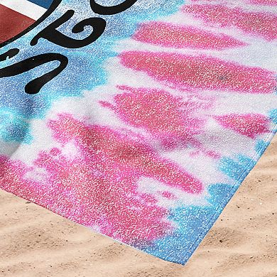 The Rolling Stones European Tour '82 Beach Towel