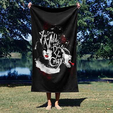 KISS "We'll Drive You Crazy" Beach Towel