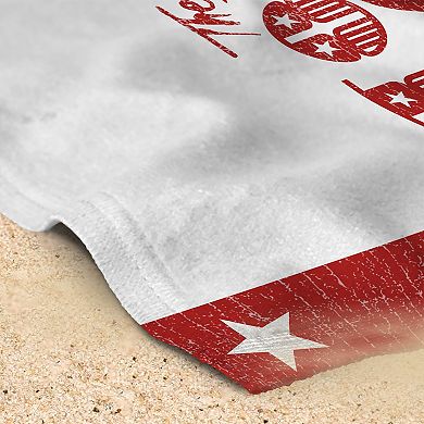 The Rolling Stones 1975 Spectrum Beach Towel