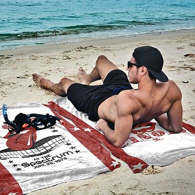 The Rolling Stones 1975 Spectrum Beach Towel