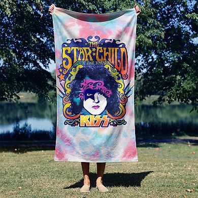 KISS The Star Child Microfiber Beach Towel