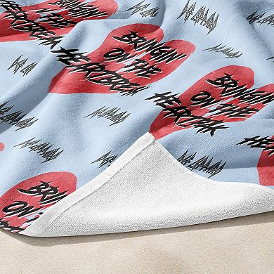 Def Leppard Totally Broken Beach Towel